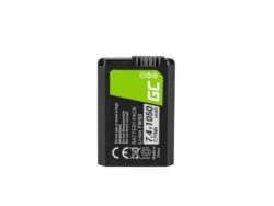 Batería ® FW50 para Sony Alpha A7, A7 II, A7R, A7R II, A7S, A7S II, A5000, A5100, A6000, A6300, A6500 7.4V 1050mAh