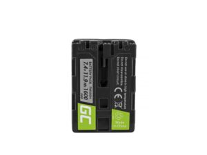 Batería ® NP-FM500H para Sony A58, A57, A65, A77, A99, A900, A700, A580, A56,0 A55,0 A850, SLT A99 II 7.4V 1600mAh