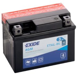 Batería Exide AGM ETX4L-BS