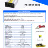 Inversor 24V 220V 600W (1200W) Onda pura - Imagen 2