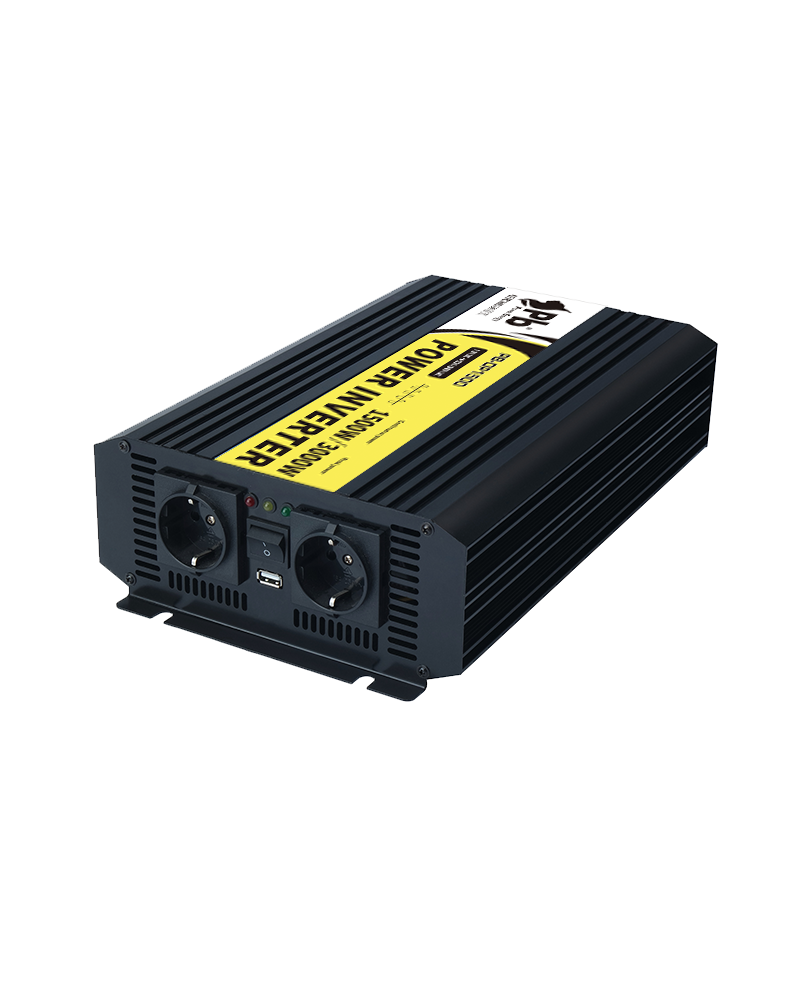 Inversor 24V 220V 1500W (3000W) Onda pura