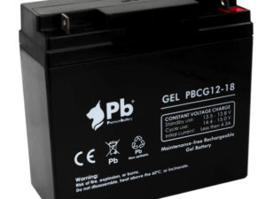 Batería GEL ciclo profundo 12V 18Ah PBCG12-18