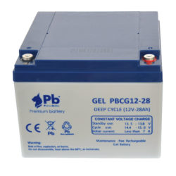 Batería GEL ciclo profundo 12V 28Ah PBCG12-28